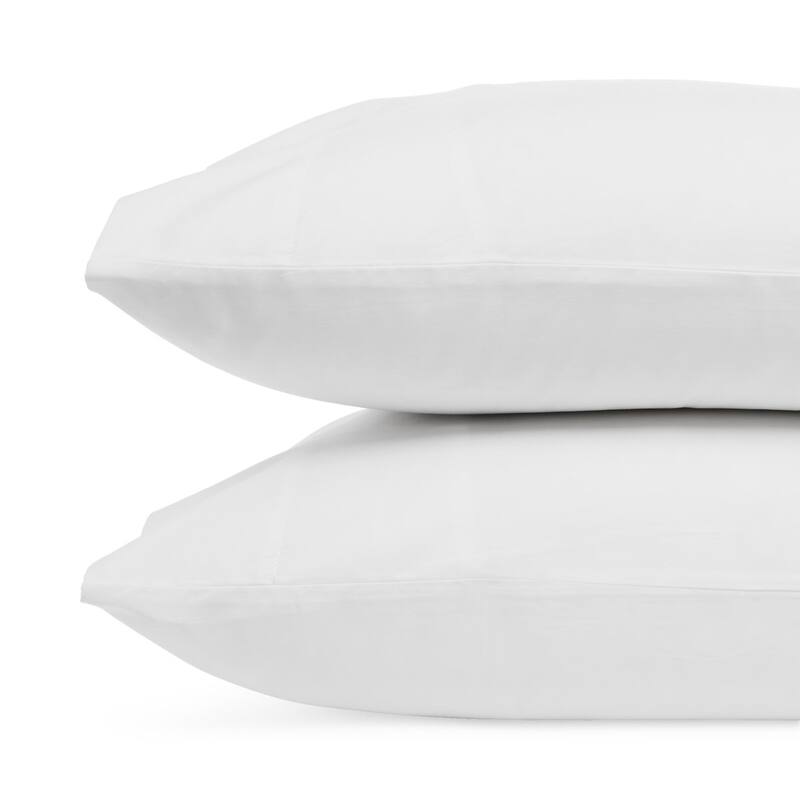 Delilah Home Organic Cotton WASHED King Pillow CasesTwin Pack 21" X 40